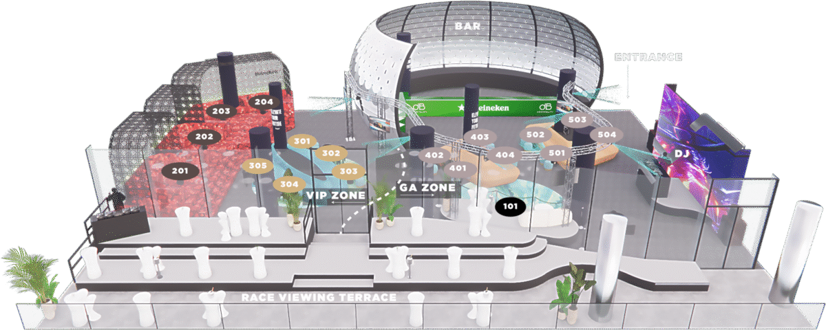 F1 Abu Dabi 2025 Floorplan